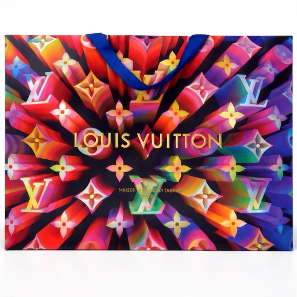 Louis Vuitton Handbags - Louis Vuitton XL Multicolor Shopping Display Bag Limited Edition Boutique Decor